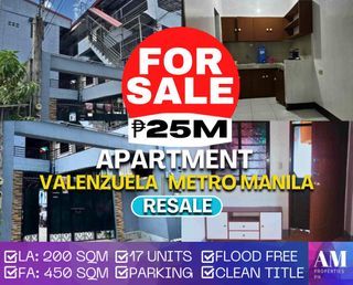 Apartment 17 units for sale clean title in Valenzuela