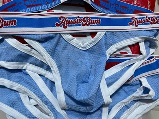 aussiebum jock 鏤空清涼面料底褲 內褲 情趣 全新 只剩 L/1條 64180231315074110