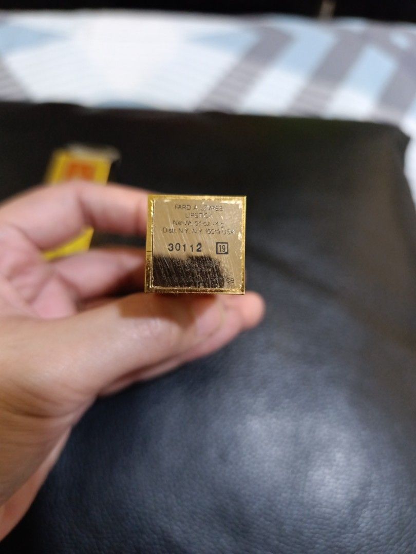 Authentic YSL Lipstick (Category: Makeup) located in Makati City. Submitted by declutz_miraieonlineshop (Listing ID 1355139384, Image 2). Description: Authentic. Bought in Japan. Color: #75 Rouge Hollywood Red.