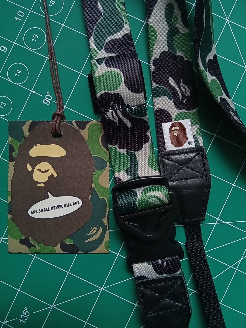 A Bathing Ape camera strap (Category: Luxury Accessories) located in Imus. Submitted by kctrey (Listing ID 1355145567, Image 2). Description: Brandnew and Authentic! Meetup only!.