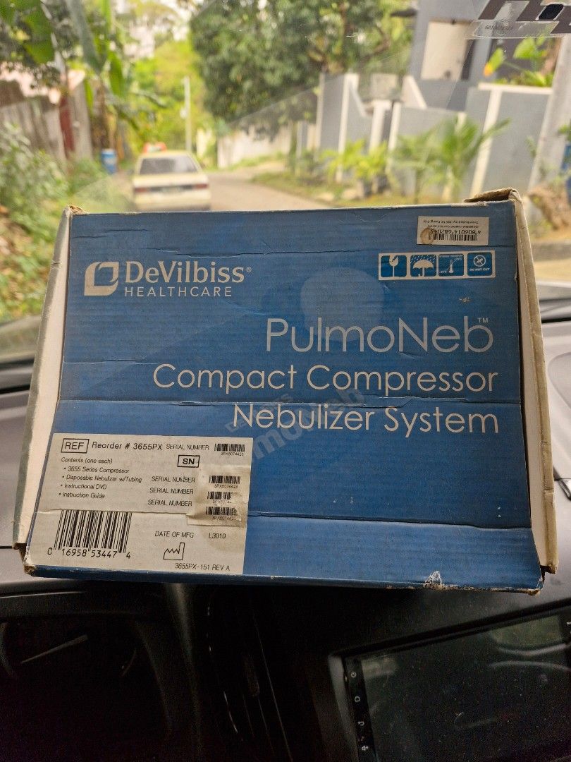 BRAND NEW Devilbiss PulmoNeb Compact Compressor Nebulizer (Category: Medical Supplies & Tools) located in Antipolo. Submitted by filammama (Listing ID 1355124015, Image 1). Description: .