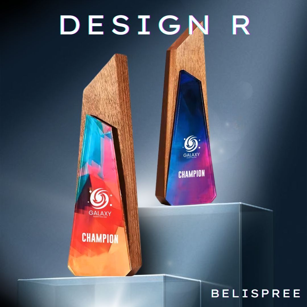 Customize Crystal Trophy corporate award sports tournament Design R ...