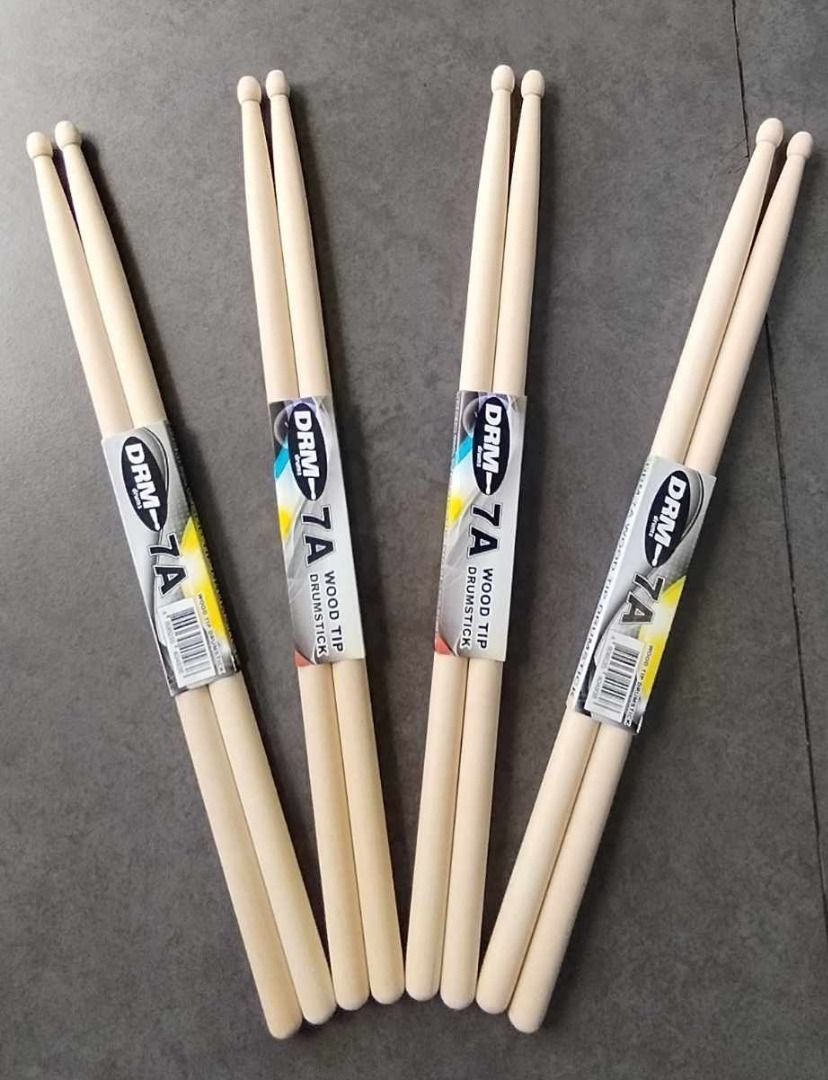 drumsticks pair 5a and 7a available (Category: Musical Instruments) located in Paranaque City. Submitted by bellemarketing (Listing ID 1355244873, Image 3). Description: drumsticks pair 5a and 7a available.