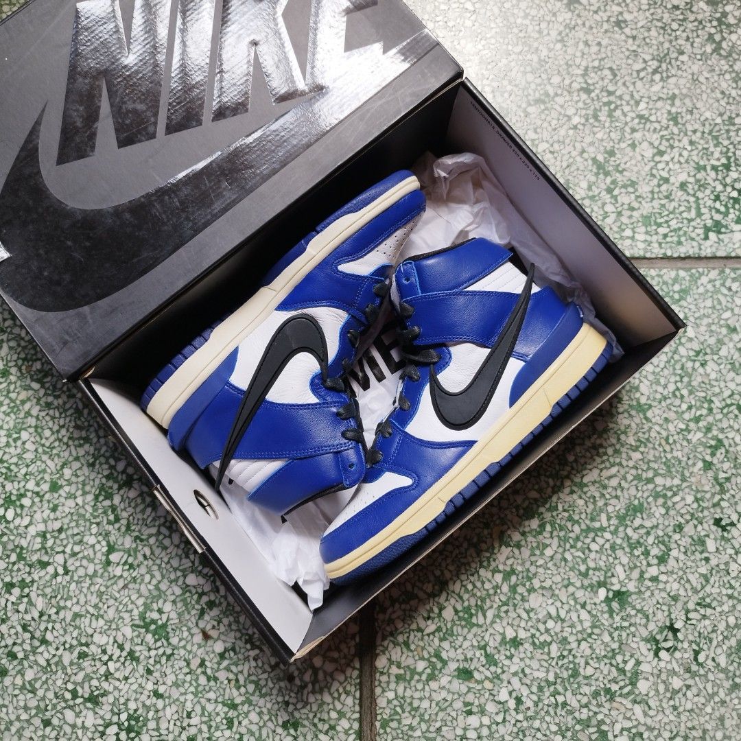 Dunk High X Ambush 'Deep Royal' (Category: Sneakers) located in Malabon City. Submitted by regium.ph (Listing ID 1355180445, Image 1). Description: Rare Find‼️ Dunk High X Ambush 'Deep Royal' 2021 Size on hand: 6 US Men's Brand new & Complete. with issue. Outsole yellowing ₱11,999 Other sizes are open for Pre-order. We do shipping nationwide. MOP - Bank Transfer / Gcash / Maya.