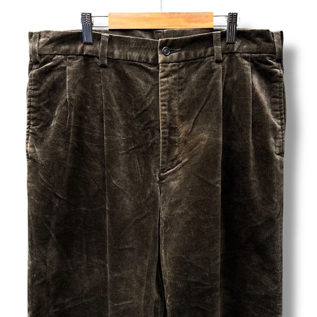 Edwin Thick Corduroy Pants (Category: Jeans) located in San Fernando. Submitted by thethriftwardrobe.ph (Listing ID 1355176106, Image 2). Description: Edwin Thick corduroy pants Size: 35 Length: 41 Width: 17.5 Hem: 9.5 (Actual color may vary due to lighting. Check other details to see its actual color.) 9/10 condition Issue: need wash.