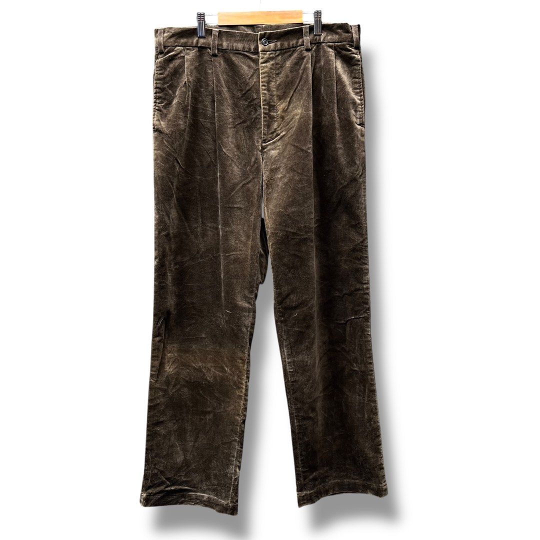 Edwin Thick Corduroy Pants (Category: Jeans) located in San Fernando. Submitted by thethriftwardrobe.ph (Listing ID 1355176106, Image 1). Description: Edwin Thick corduroy pants Size: 35 Length: 41 Width: 17.5 Hem: 9.5 (Actual color may vary due to lighting. Check other details to see its actual color.) 9/10 condition Issue: need wash.