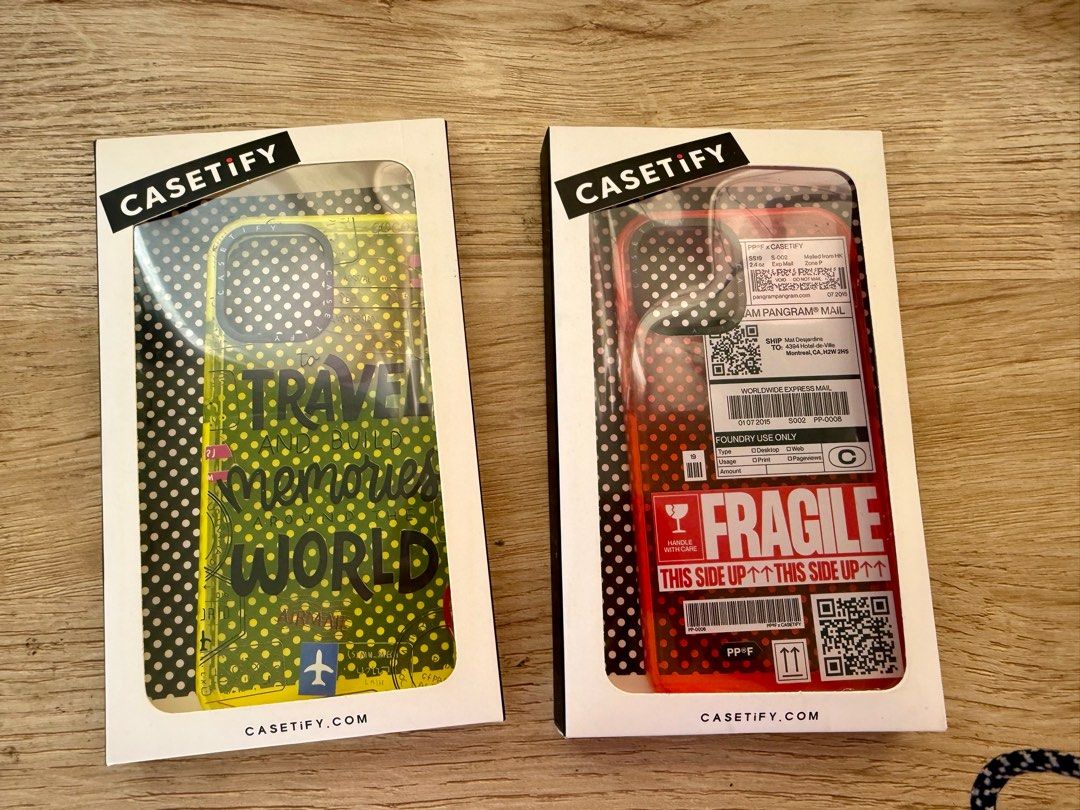 For iPhone 12 Pro (Category: Cases & Sleeves) located in Paranaque City. Submitted by ohsofancy777 (Listing ID 1355279546, Image 3). Description: These are FAKES. Not Original. Price is for both items..