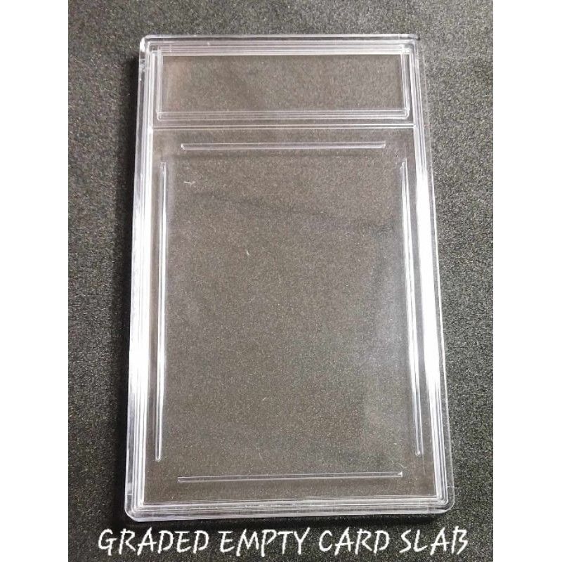 Graded Card Holder Empty Slab 35pt | PSA | Collections | Korean Pictures | Cards | Case (Category: Other Photography Accessories) located in Manila. Submitted by jjinm (Listing ID 1355210818, Image 2). Description: 🔥🔥 CLEARANCE SALE!!!!🔥🔥 Brand New Graded Card Holder Empty Slab For standard size 35pt Cards (3.5" x 2.5") Customizable header label area. Card case for use for long-term display of your collections. We also have compatible card st