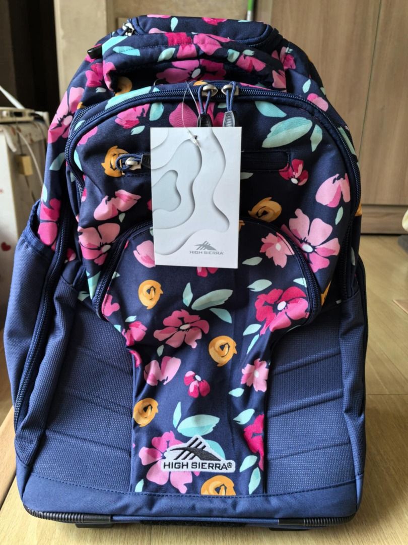 High Sierra Loop Wheeled Backpack (Category: Backpacks) located in Manila. Submitted by warrtan122 (Listing ID 1355104286, Image 2). Description: Backpack for Men and Women for Stylish Office use as well as for Trendy College and School students. Easy Access Pockets on the Shoulder Strap as well on the Backside of the Bag for quick access to essentials. Huge compartment size. Colour: Multicolor Targetted Group: Unisex Type: Wheeled Backpack Produ