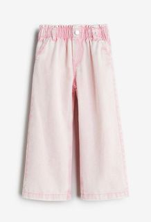 H&M Kids | Wide Leg Paper Bag Jeans