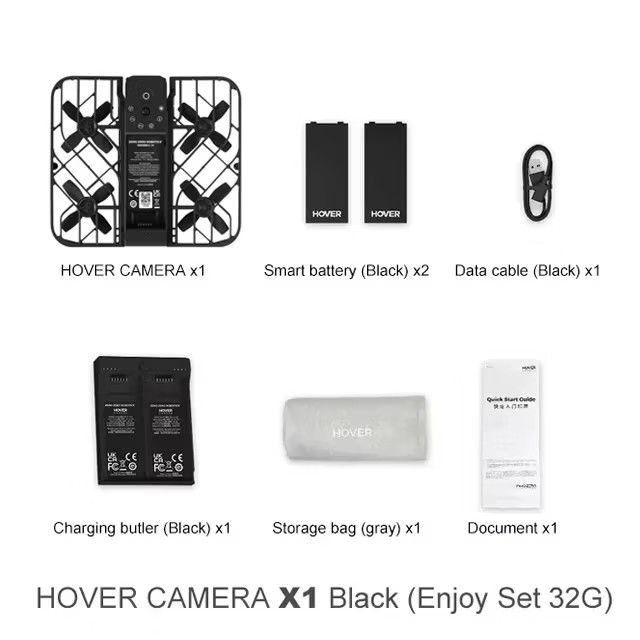 Hover Air X1 - self following drone (Category: Drones) located in Mandaluyong City. Submitted by jgarnaut (Listing ID 1355133189, Image 2). Description: Hover Air X1 color: black complete package w/ box - along with all accessories in the 2nd photo. rfs: not using it compatibility: iOS and android slightly negotiable. pm your offers willing to swap with Xreal (later models, willing to add cash).