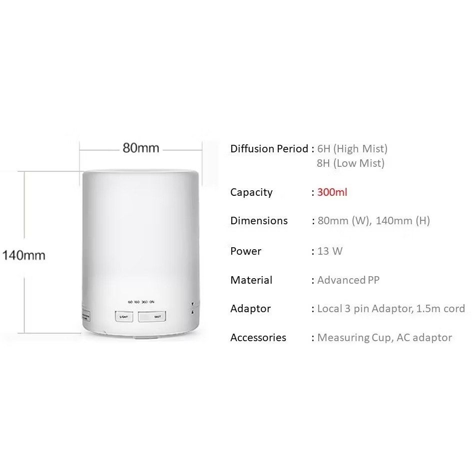 Humidifier + Aroma Diffuser65075521809026112