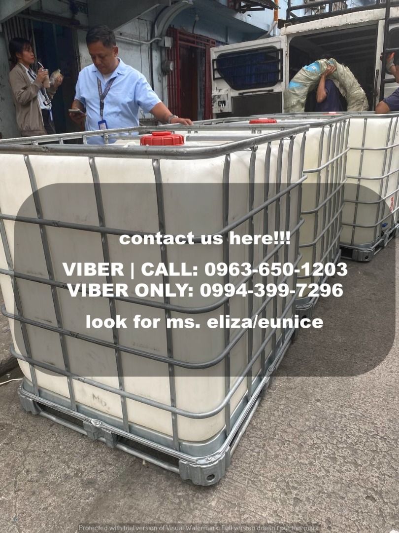 IBC WATER TANK (Category: Other Home Furniture) located in Manila. Submitted by ramoseliza33488 (Listing ID 1355189202, Image 1). Description: " TAKEZO INDUSTRIAL SUPPLY" IBC WATER TANK For inquiries and formal quotations, kindly call or message: 𝐂𝐨𝐧𝐭𝐚𝐜𝐭 𝐮𝐬 𝐡𝐞𝐫𝐞: Ms. Eliza Marie LOCATION 📍Manila Branch 📍Cavite Branch.