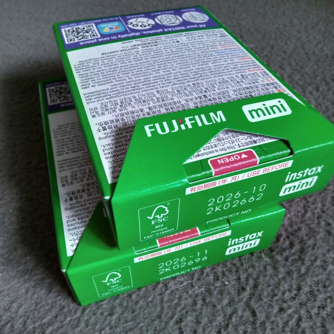 Instax Mini Films (10s) (Category: Cameras) located in Cavite. Submitted by wisdomisit (Listing ID 1355138657, Image 2). Description: Instax Mini Films (10s) - P380 each - Shipping thru LBC - Payment thru COD or GCash.