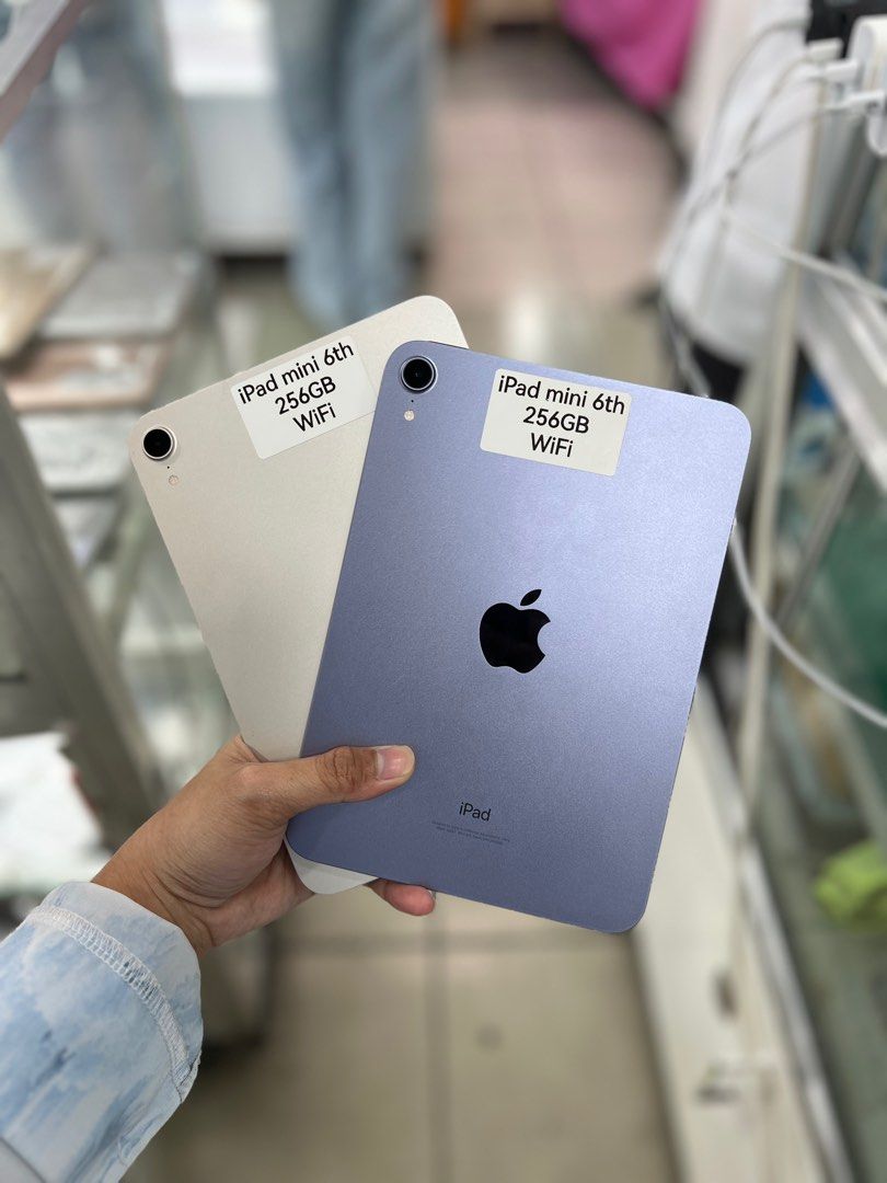 iPad Mini 6 256gb WiFi Only No Issue (Category: iPad) located in San Juan City. Submitted by aynaagadgets (Listing ID 1355226331, Image 1). Description: FOR SALE | TRADE / SWAP PASS SA MGA SCAMMERS / THIRD PARTY (RFS: Buy and Sell) IPAD MINI 6 256GB WIFI ONLY ⬇️DETAILS⬇️ •256 GB (Other storage is also available) •WiFi (Other Variant is still available but price may vary) •Purple (Other color is also available but price may vary) •HK Variant •95% 