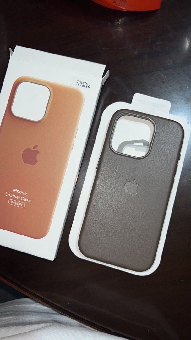 iPhone 15 Pro Magsafe Leather Case (Category: Cases & Sleeves) located in Manila. Submitted by ceeyashop (Listing ID 1355135024, Image 1). Description: Pm me, Available on hand Lalamove,Grab,J&T COD will do!.