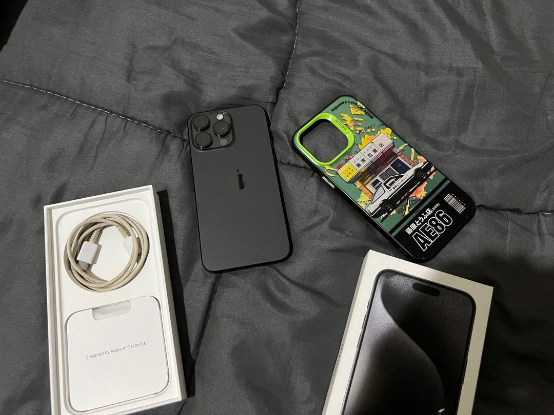 Iphone 15 pro max 256gb Globelocked (Category: iPhone 15 Series) located in Quezon City. Submitted by tyler8. (Listing ID 1355229258, Image 1). Description: Ptpa 15 pro max 256gb Globelocked -50,500 Open for swap Under apple warranty - 94% battery health No history of repair all working Complete with box & case Meetup location: Marikina- Cubao gateway, Qc area. .