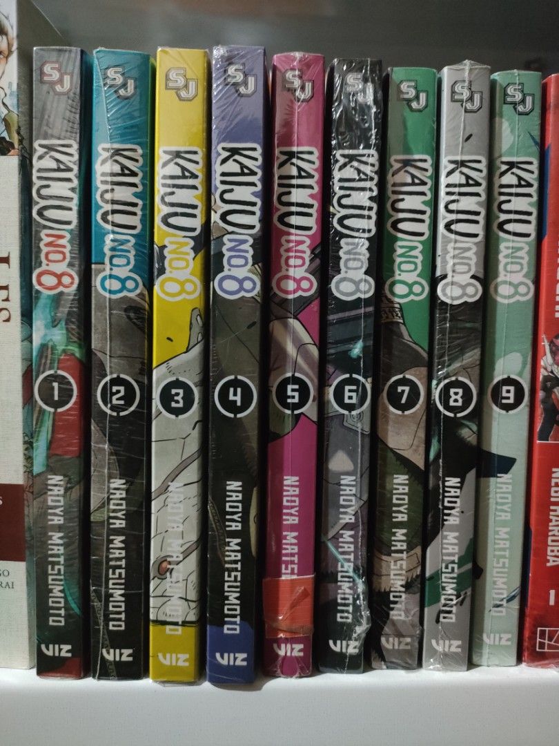 Kaiju No. 8 Volume 1 - Volume 9 (Category: Comics & Manga) located in Trece Martires City. Submitted by ajcitie (Listing ID 1355160059, Image 1). Description: Authentic Brandnew Sealed Viz Media MOD: SCO MOP: Bank, Gcash, Maya.