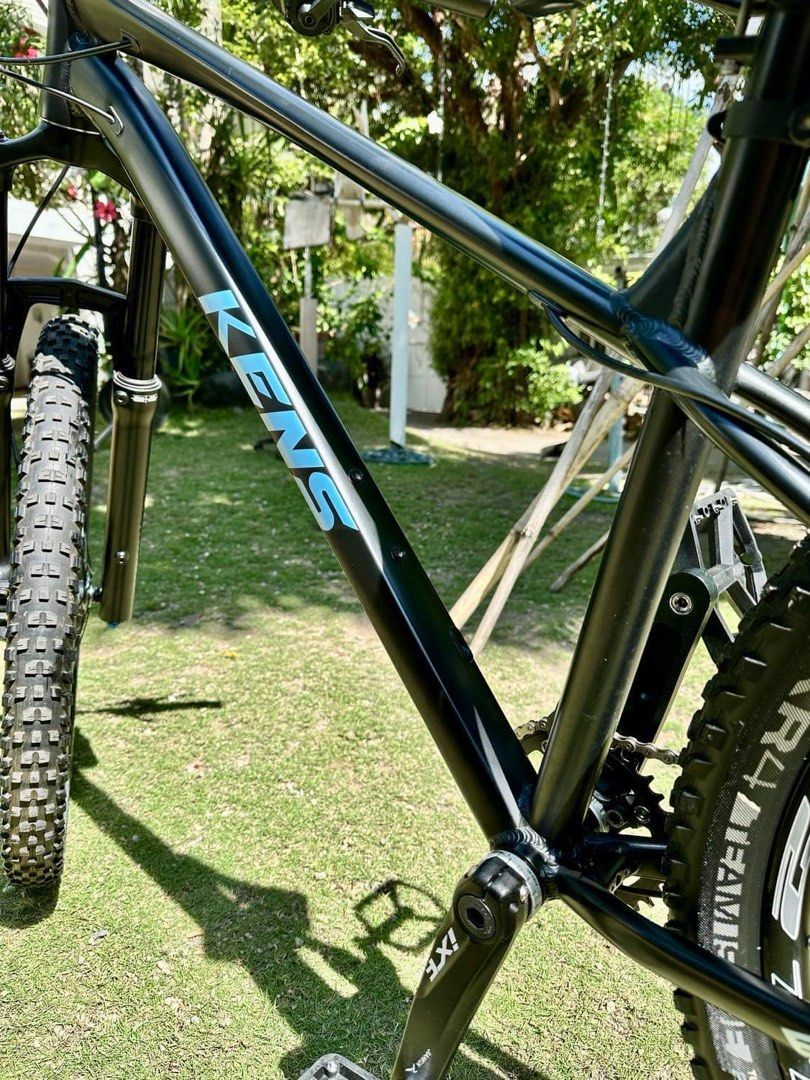 Kens All Mountain/Enduro Frame Medium (Boost, 27.5, Thru-Axle) (Category: Bicycles) located in Paranaque City. Submitted by imeldarc (Listing ID 1355160603, Image 3). Description: Kens All Mountain/Enduro Frame Medium (Boost, 27.5, Thru-Axle) Price: P35,000.00 Neg. RFS: No longer being used. - Bike only trailed twice - used for less than 30km Condition: Like New Other details: Cockpit - Truvativ Downhill Stem (40mm) - Shadow handlebar (71 cm span