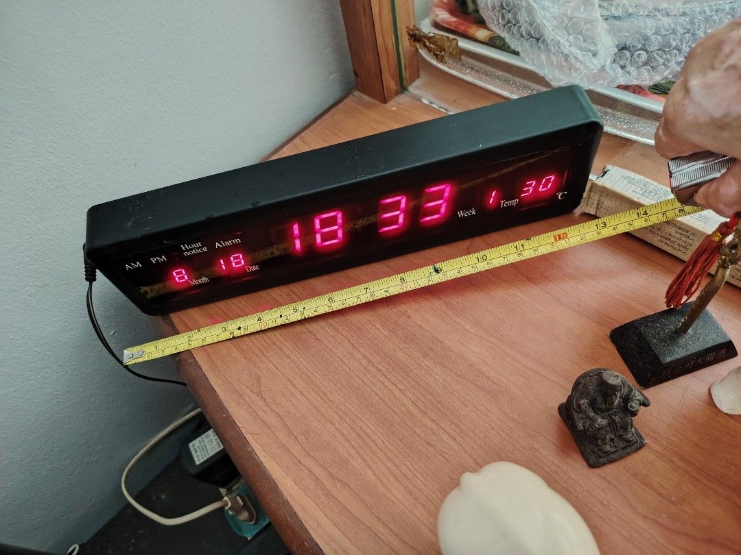 Large LED digital electric clock65074869666050112
