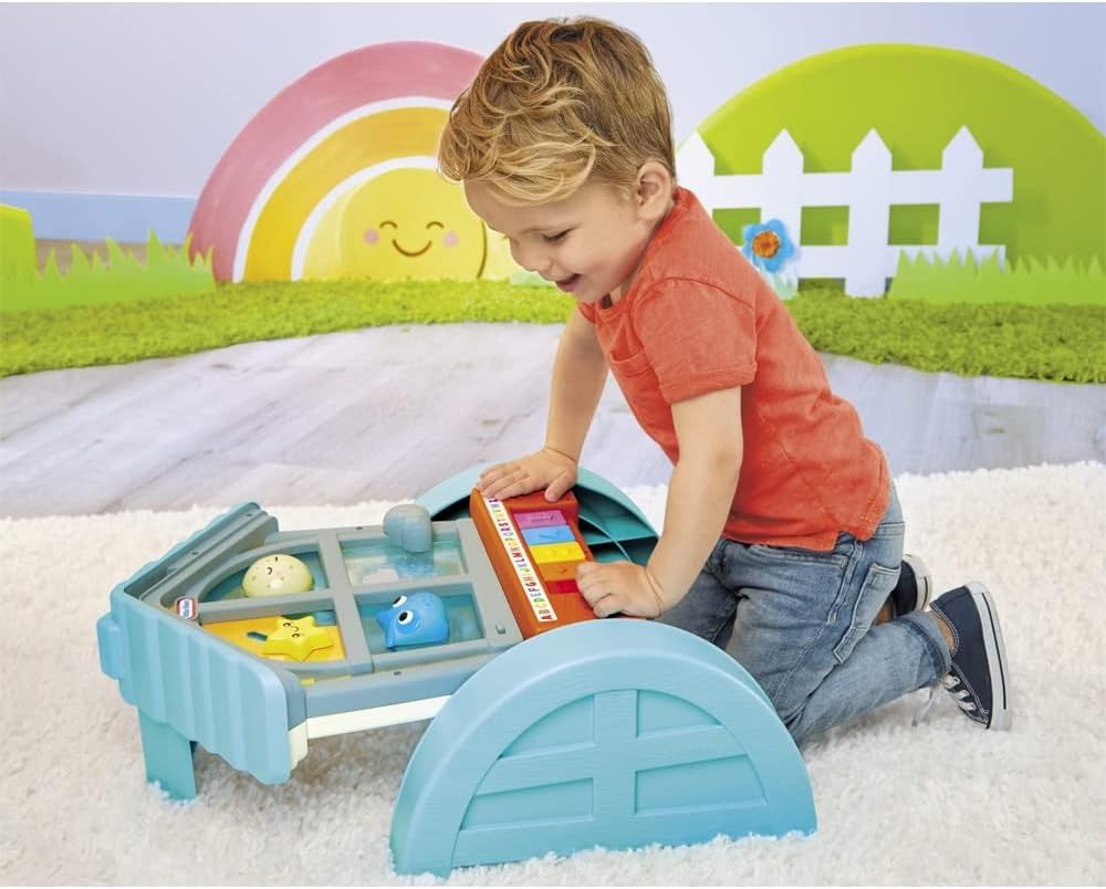 Little Tikes® Learn & Play™ Look & Learn Window (Category: Educational & Learning Toys) located in Santa Rosa. Submitted by aeonkraft2026 (Listing ID 1355156459, Image 3). Description: INSPIRES CURIOSITY - Explore climate and weather: rain, clouds, wind, and sun. Move the thermometer up and down to learn about the temperature and hear weather related phrases. 2-SIDED PLAY - Discover interactive activities on the day or night side. Touch the sun o