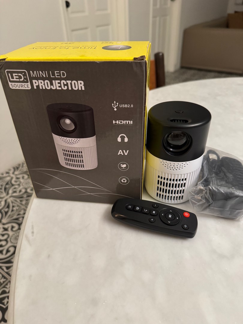 Mini LED projector, TV & Home Appliances, TV & Entertainment ...