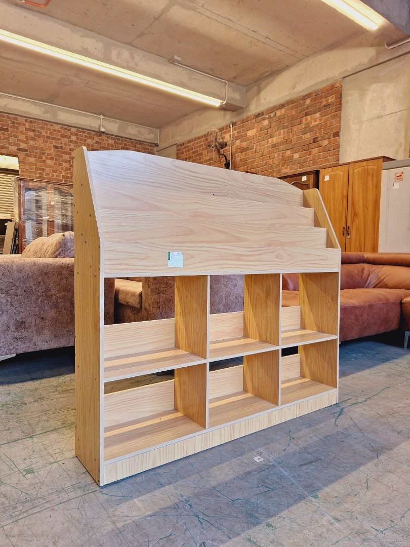 Minimalist Birch Wooden 5-tier Book/Magazine Display Shelf | Rak ...