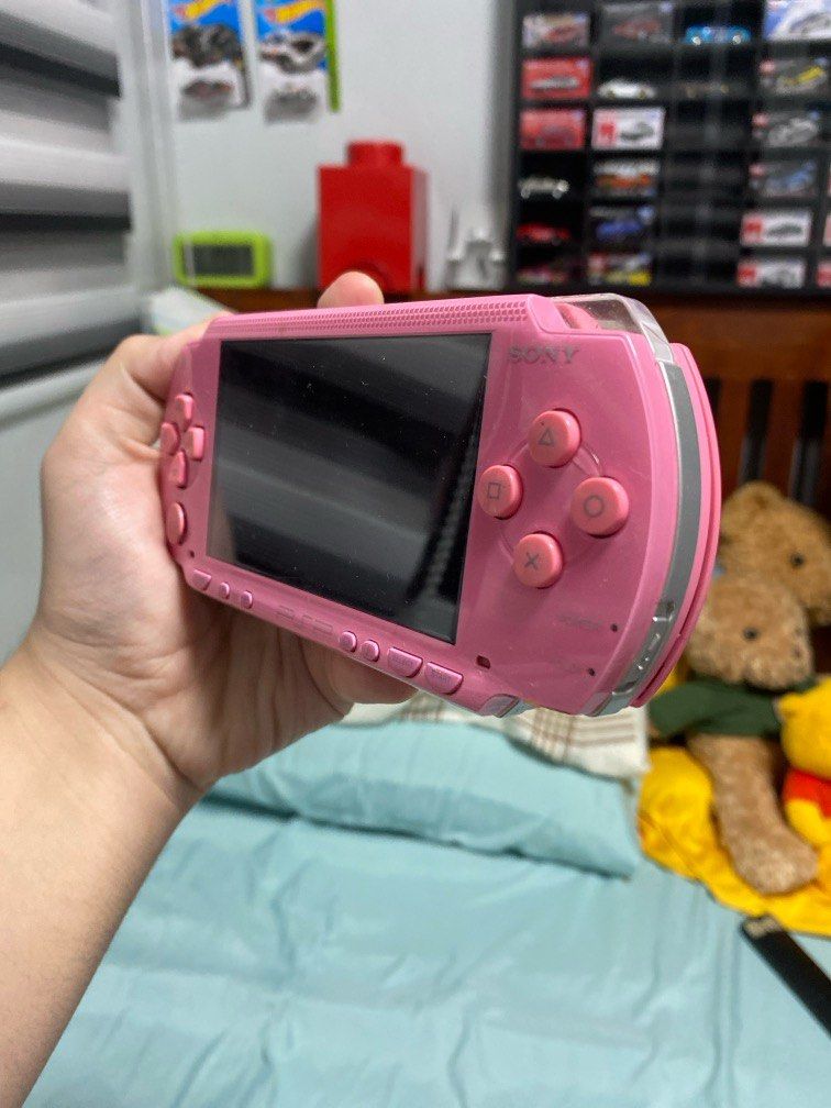 Pink PSP 1000(Rare Variant) (Category: PlayStation) located in Quezon City. Submitted by euantcg (Listing ID 1355198229, Image 3). Description: working condition no problems whatsoever just need to change battery price is negotiable.