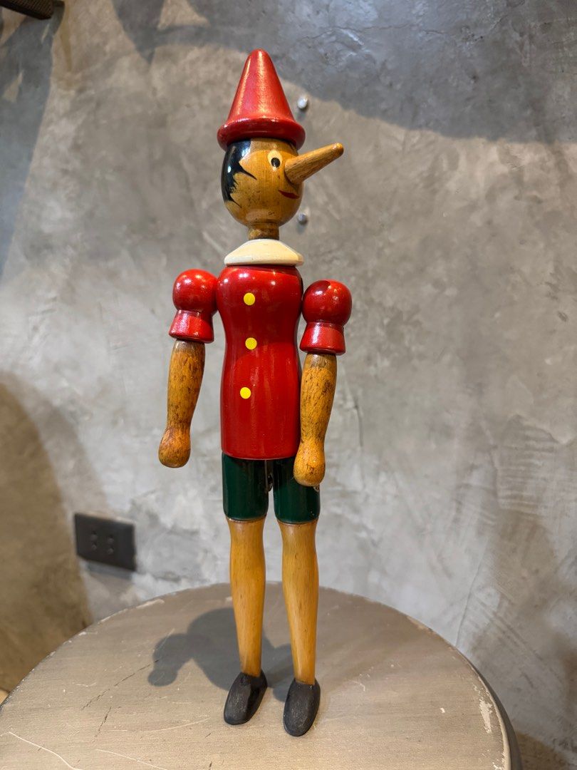 Pinocchio Figure Vintage (Category: Figurines & Statues) located in Mandaluyong City. Submitted by destash_manda (Listing ID 1355267141, Image 2). Description: As is. Highly collectible item.