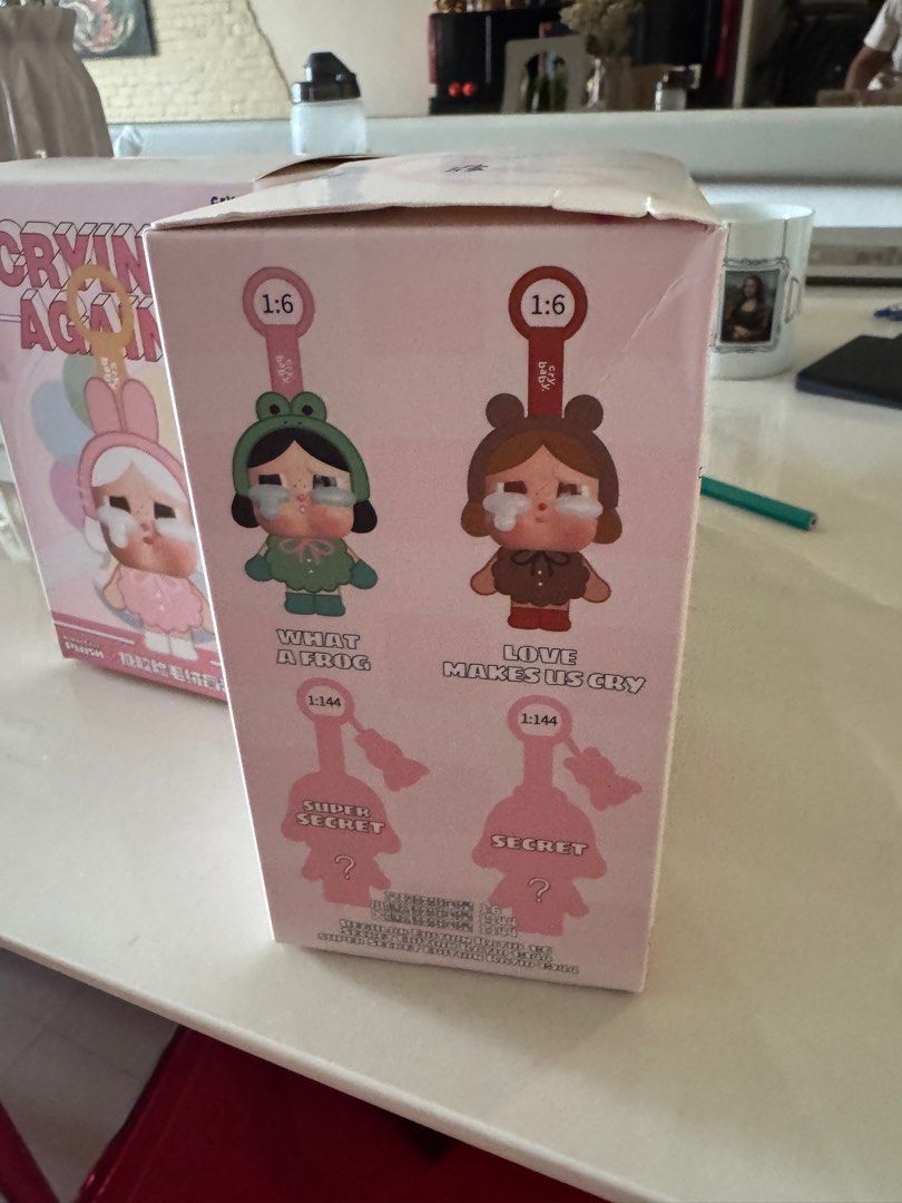 Popmart (Category: Designer & Blind Box Toys) located in Singapore. Submitted by berrybearry (Listing ID 1355190821, Image 3). Description: Collectables Each box $33 2 boxes $62.
