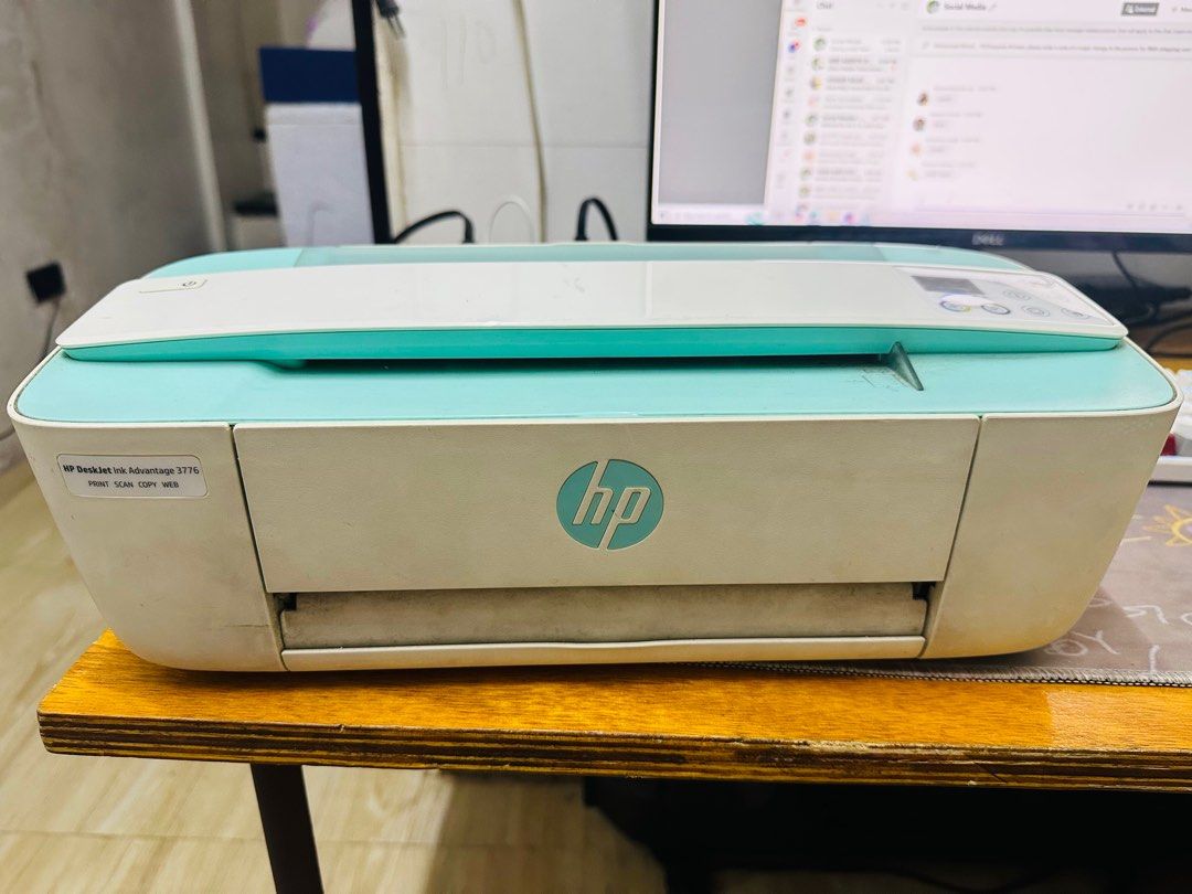 Printer for Sale HHP Deadvantage 3776 (Category: Printers, Scanners & Copiers) located in Mandaluyong City. Submitted by yulromero (Listing ID 1355116427, Image 2). Description: For Sale HP Deskjet ink advantage 3776 Price : 1,400 No Ink included RFS : decluttering Meet up Mandaluyong area to test the unit 09624523840 .