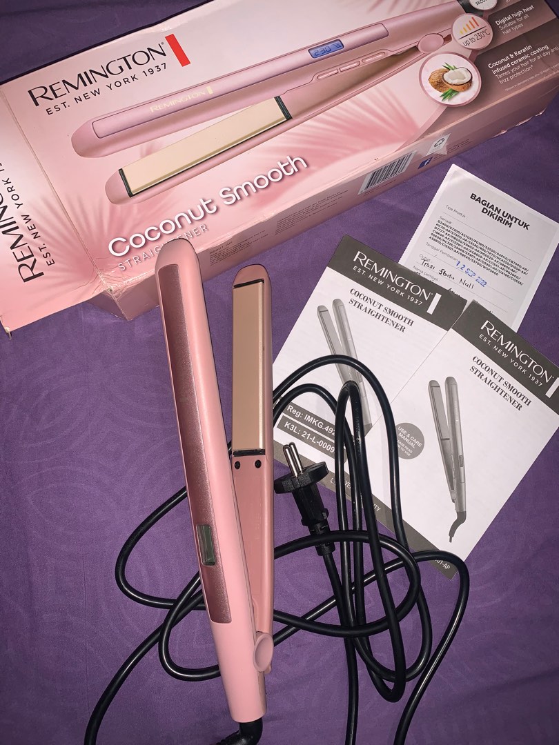 Crisp Remington Coconut Smooth Straightener Photo for Desktop