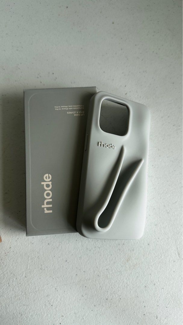 Rhode Lip Case (On Hand) (Category: Cases & Sleeves) located in Rizal. Submitted by maeminishop (Listing ID 1355237697, Image 1). Description: Last Price already Brand new and US Sourced original case for iphone 14pro Case only no lippie Open for preorder for other Rhode Products! If need asap msg me on IG/FB 🛍️ Shop on IG/FB - Mae Mini Shop 💵 MOP: Gcash Maya BPI Gotyme 🛵 MOD: Same Day J&T LBC 🐰 COD/COP via LBC (must dp ₱500) 📌 Taytay, Rizal