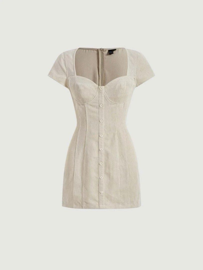 Shein MOD Sweetheart Neck Button Front Bustier Dress (Category: Dresses) located in Rizal. Submitted by shopiel (Listing ID 1355263752, Image 1). Description: 🔹PLEASE READ CAREFULLY BEFORE INQUIRING🔹 Shein MOD Sweetheart Neck Button Front Bustier Dress Size: XS - Good as New! - Washed only then stored in cabinet na - Never worn - Very nice in actual. - Actual pictures are in the last slides RFS: Decluttering ❕All items are in good condition. Co