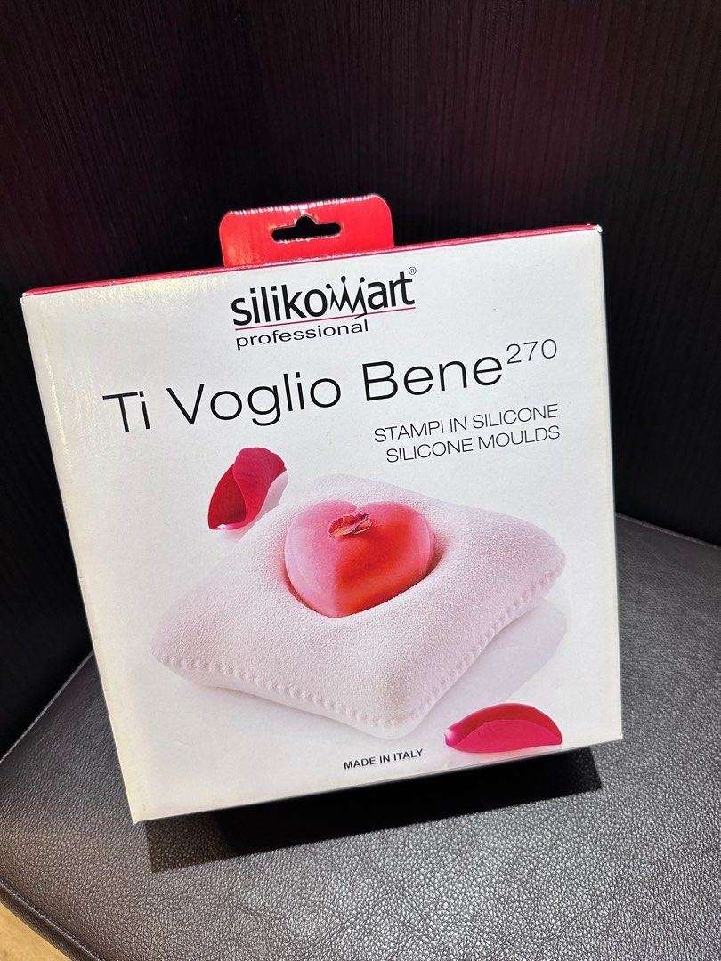 Silikomart heart cushion silicon cake mould