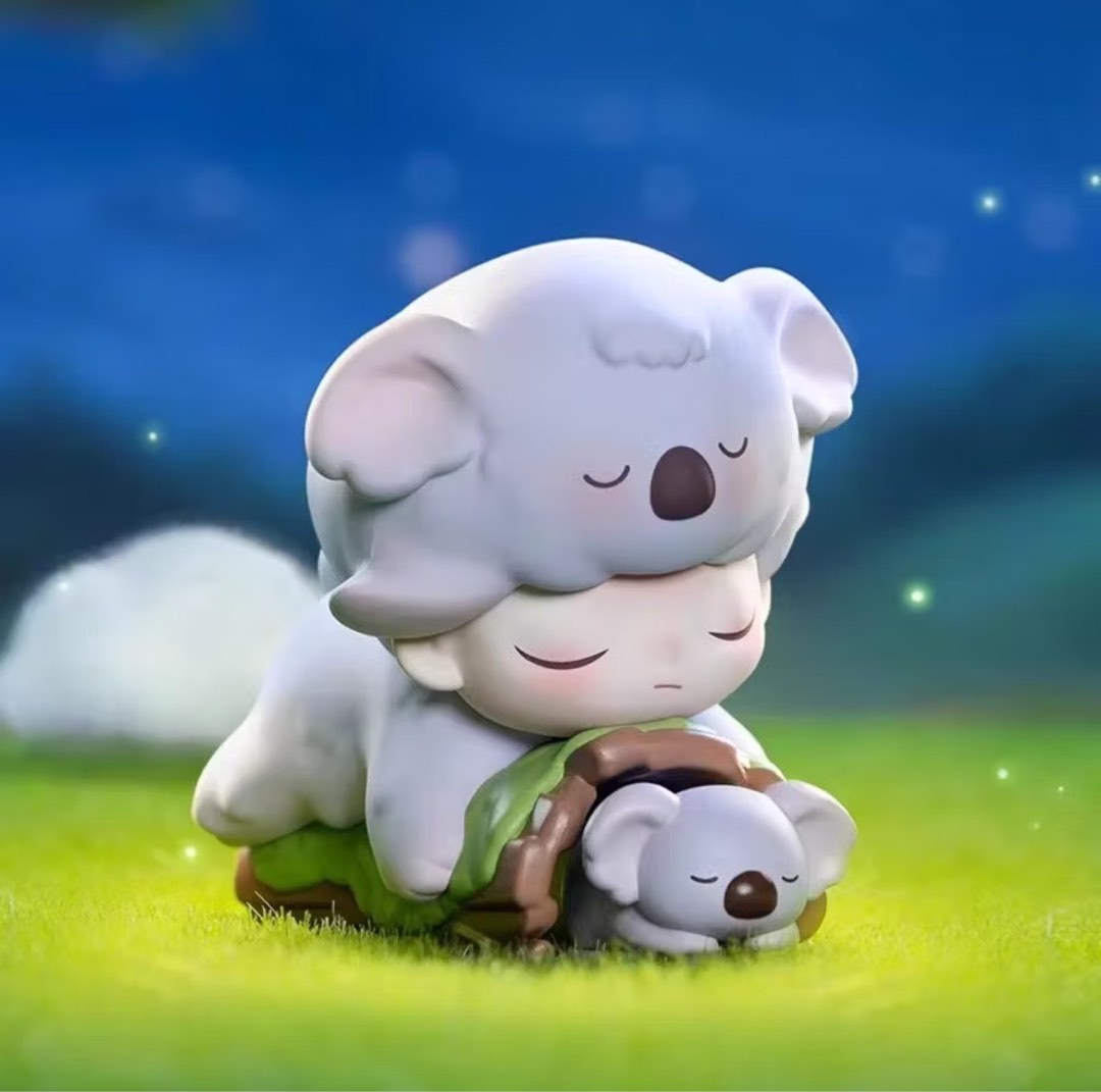 [SLEEPY KOALA] POPMART POPMART DIMOO Animal Kingdom Series Blind Box ...