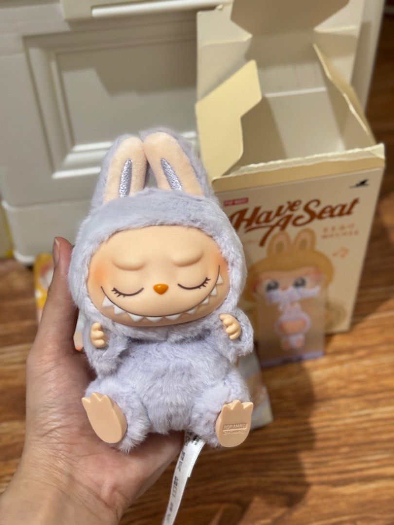 Labubv2 The Monster Have a Seat - Labubu V2, Toys & Collectibles, Mainan di ...