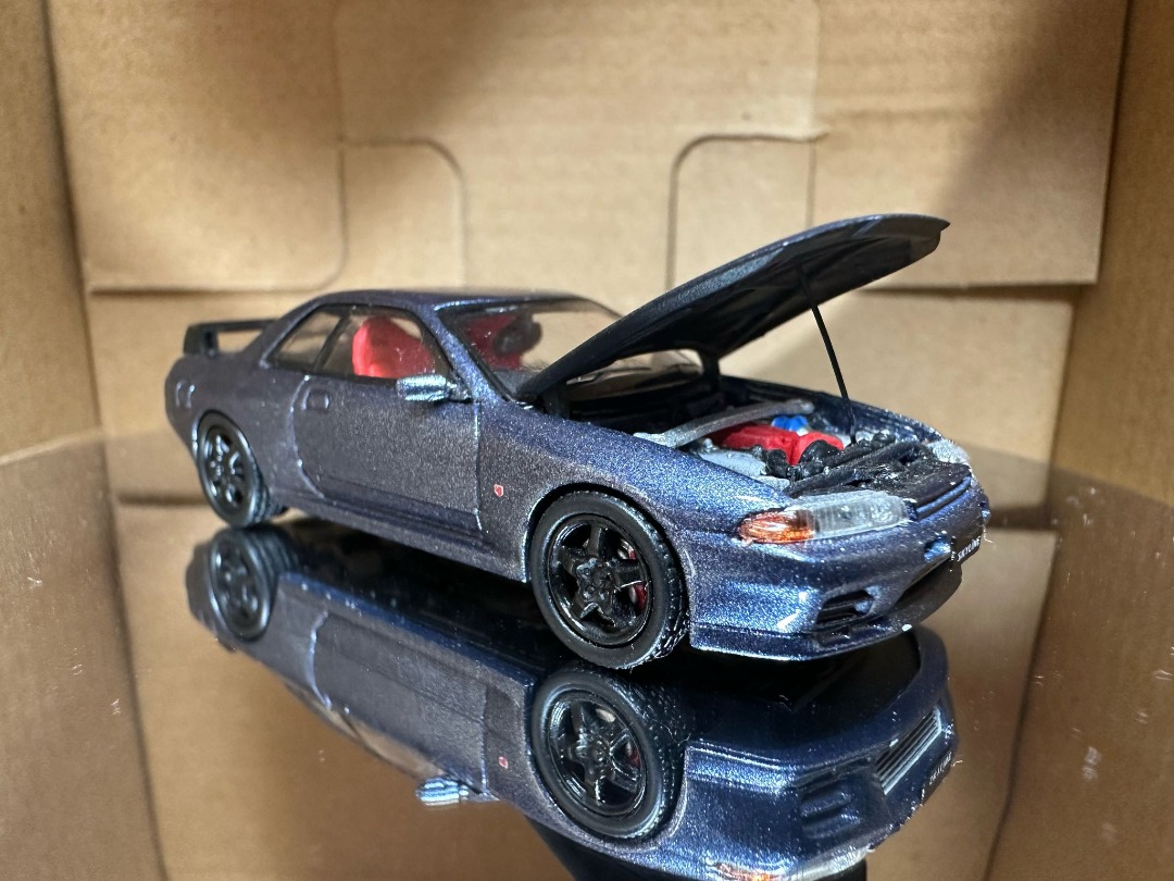 Time Micro Nissan Skyline GT-R R32 Z Tune 1/64 diecast tags gtr minigt ...