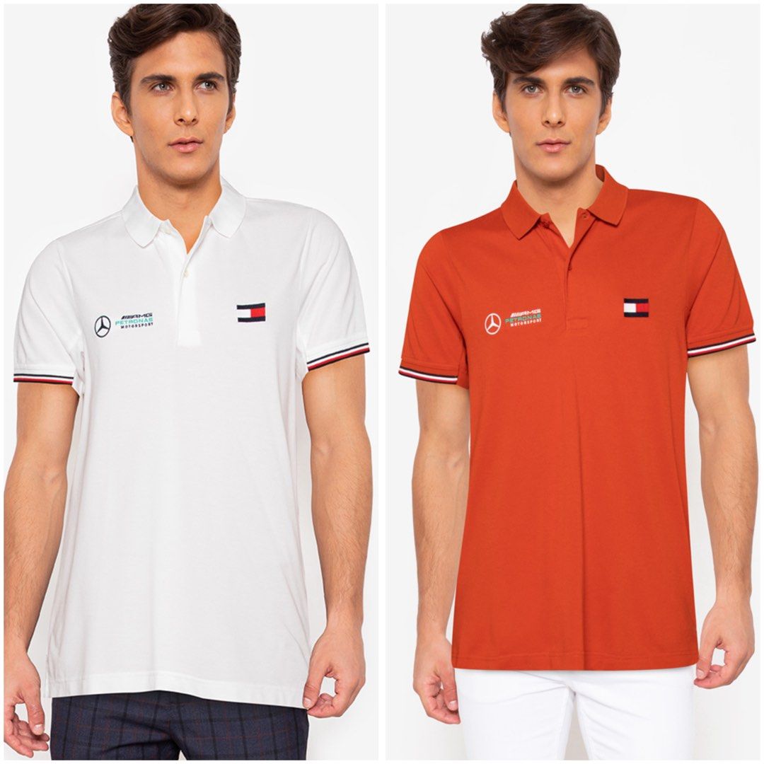 Tommy Hilfiger X Petronas Polo shirt (limited edition) (Category: Tshirts & Polo Shirts ) located in Las Pinas. Submitted by hypemerch19 (Listing ID 1355216793, Image 2). Description: - Brand New with Tags - Sizes: Orange (S,M,L) White (S) - SRP: P6,450 - RFS: bought shirt for Resell - Meet up: Las Piñas or Alabang.