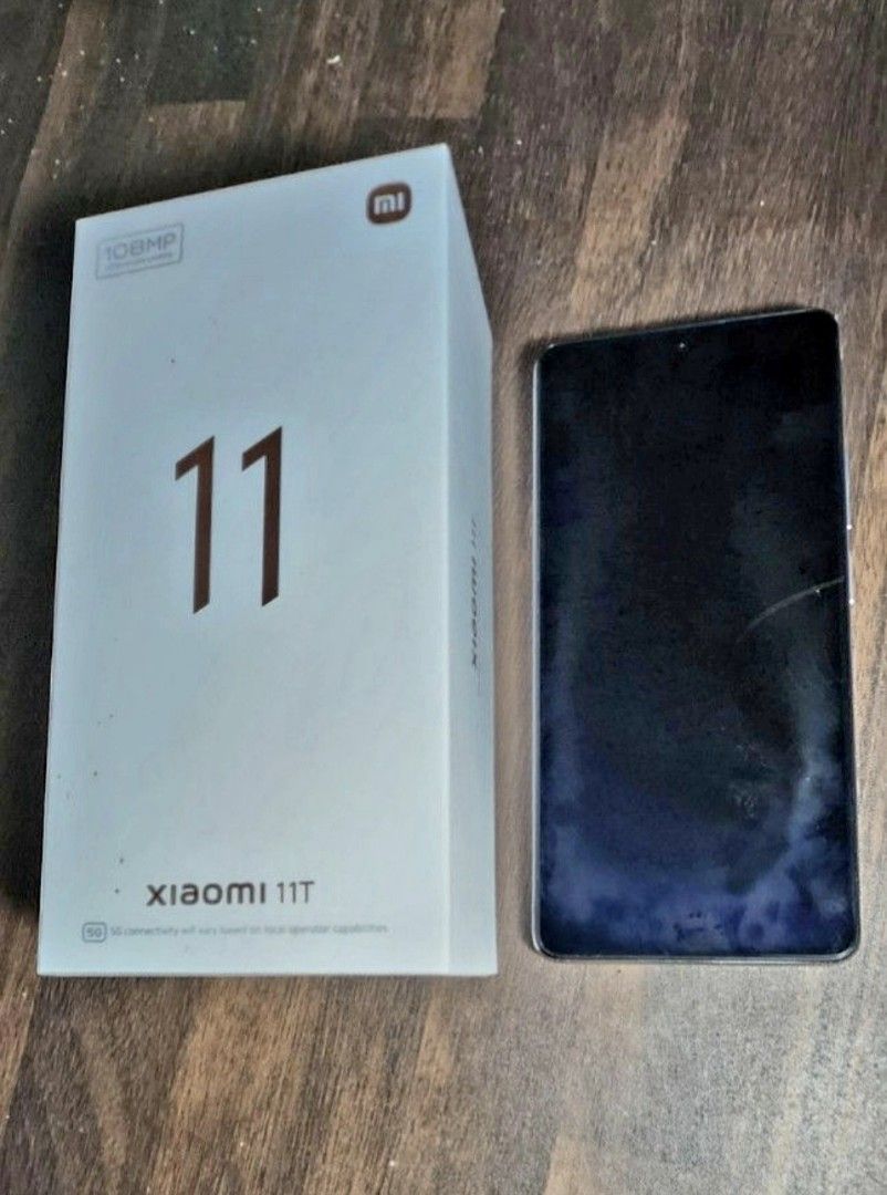Xiaomi 11T | 8GB/256GB | FU (Category: Xiaomi) located in Pasay City. Submitted by andreiisasundae (Listing ID 1355122161, Image 3). Description: Quick Specs: Xiaomi 11T Celestial Blue - Mediatek Dimensity 1200 (6 nm) Processor - 8+8GB RAM - 256GB Storage - 6.67" Screen Size - 120Hz Amoled Screen - 108 MP Triple Main Camera - 16 MP Selfie Camera - 5000 mAh Battery (67W Fast Charging) - Factory Unlocked Complete with Receipt, Box, Charger, and all