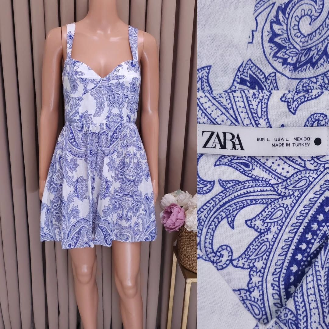 Zara Mini Babydoll Dress (Category: Dresses) located in Manila. Submitted by addicted2zara (Listing ID 1355206455, Image 1). Description: Please Read - before you ask. AGAIN, no when worn photos. ‼️ Last price posted already ‼️ • All items are on hand. •RFS: Decluttering my impulse buys • 💯 Original. I don't sell fakes here. • NO MEASUREMENTS. Pls know your size. • All sales are final. We carefully check all items prior to shipment. • No return 