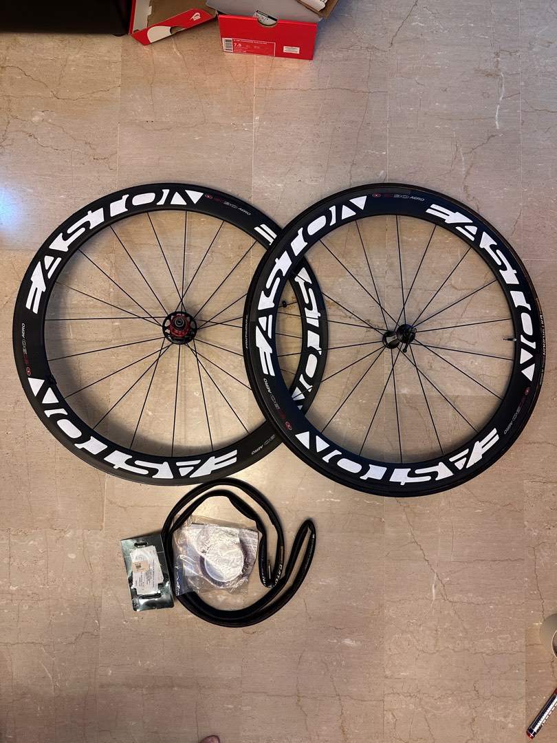 10 speed Easton EC90 Aero Carbon Rims, Sports Equipment, Bicycles ...