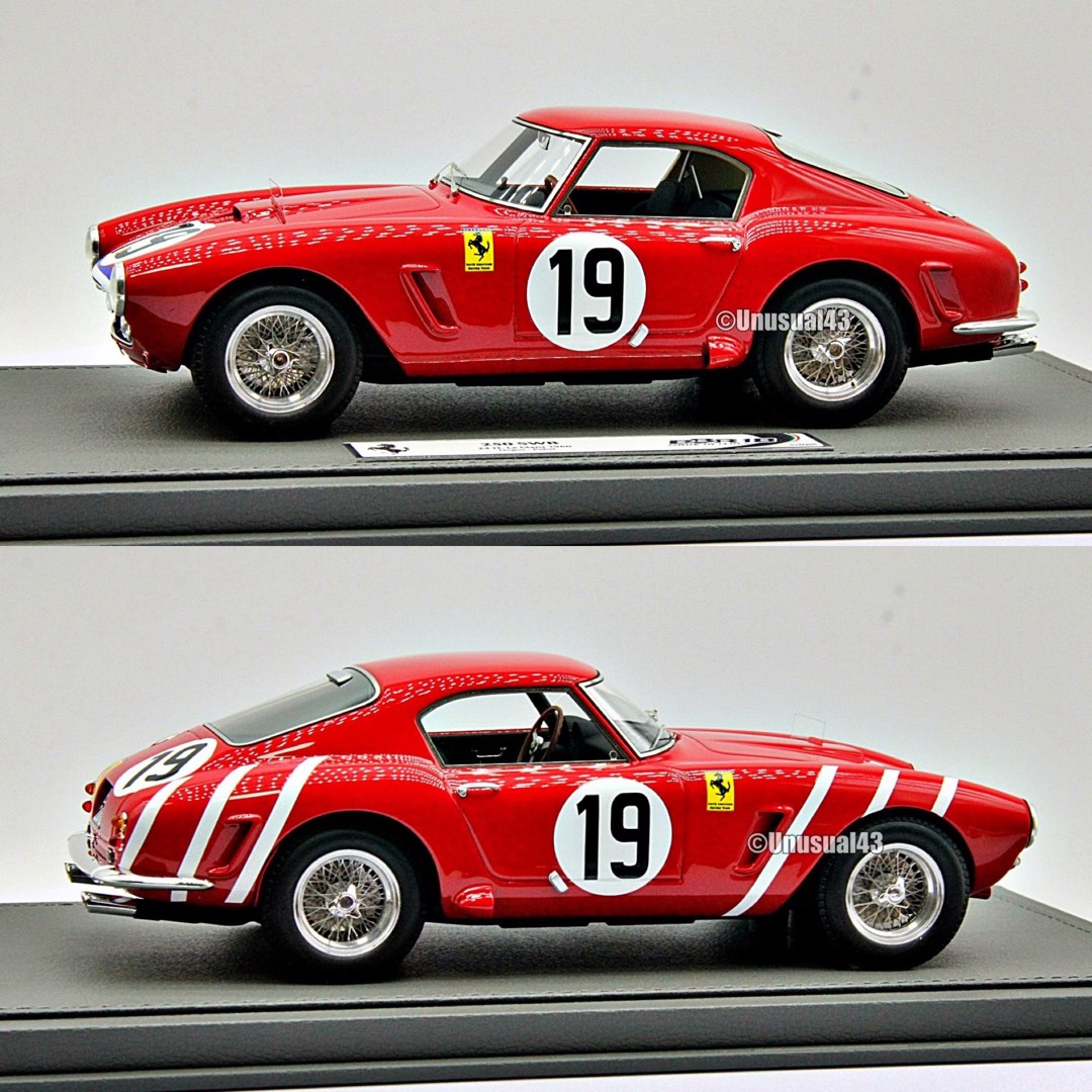 1/18 Ferrari 250 SWB #19 Le Mans 24H 1960 Hugus Pabst