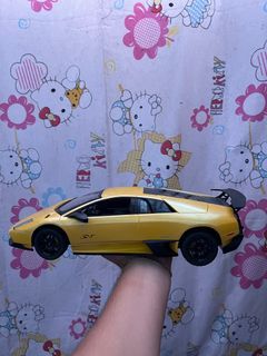 14" Long Lamborghini Murcielago SV RC Car Remote Control Orange by Akai 1/14