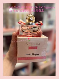 ⭐️現貨*包順豐 🩷SALVATORE FERRAGAMO Signorina In Fiore花漾伊人女性淡香水 30ml *made in Italy *法國免稅專門店貨品 62938611736834110