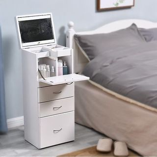 Makeup Table Makeup Table Mirror Dresser  Collection item 1