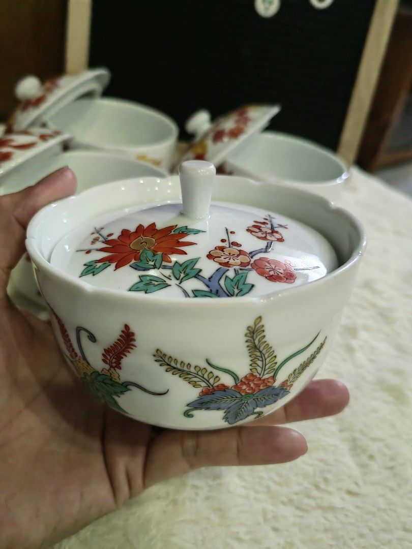 Arita!! Arita!! (Category: Other Kitchenware & Tableware) located in Lucena. Submitted by 4streetfinds (Listing ID 1355462189, Image 3). Description: Arita candy/spice jar/bowl Good for table accent or display Good as new condition Unused Hand painted ₱150 EACH.