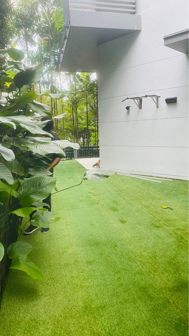 Artificial carpet grass