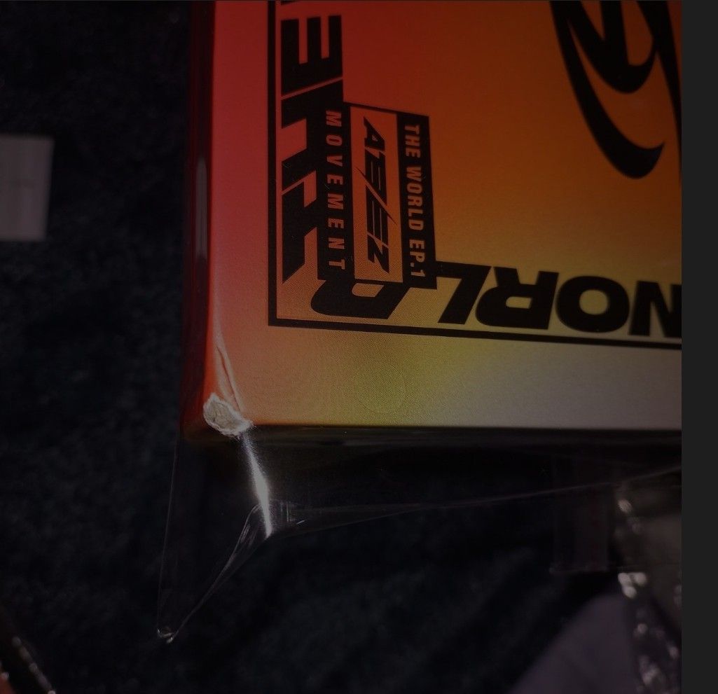 ATEEZ unsealed Movement Z Ver. Orange (Category: CDs & DVDs) located in Quezon City. Submitted by anxcart (Listing ID 1355291222, Image 2). Description: Unsealed Movement Z Ver. [1 album] (regular price = 100) (payo / 3 days = 80) Inclusion outbox photobook cd lyric poster sticker ssatz Photocards (Yeosang pc, Hongjoong i.d).