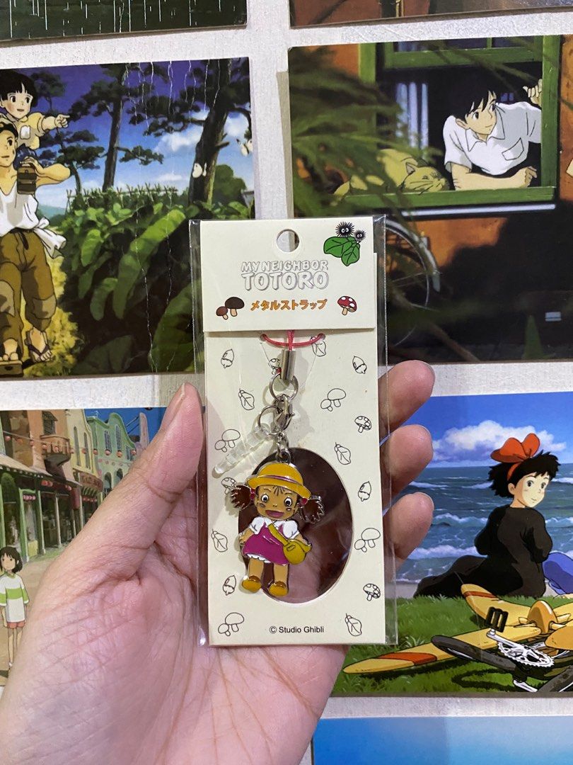 Authentic Studio Ghibli Keychains (Category: Character Goods) located in Cainta. Submitted by bluerist (Listing ID 1355301796, Image 2). Description: 💛 authentic merch from japan 🇯🇵 💛 6 pcs for mei mei, 4 pcs for totoro (sold), 1 pc for chibi 💛 mop: gcash/bpi 💛 mod: lalamove 💛 cainta area.